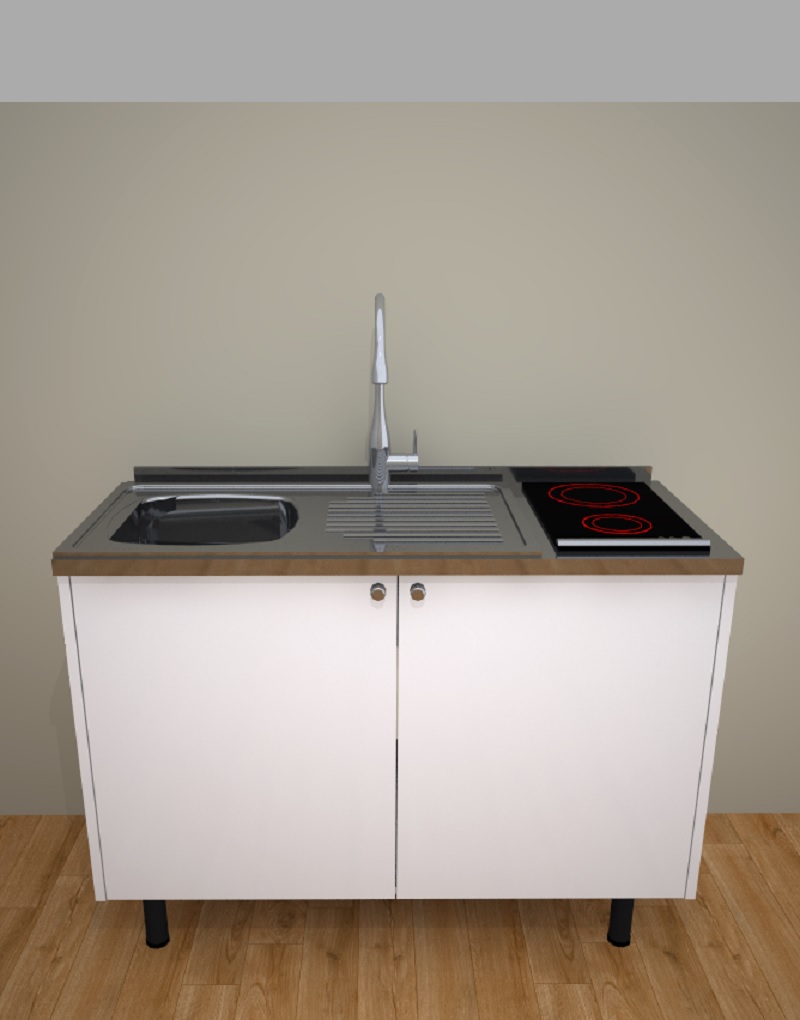 Mueble de cocina para horno o fregadero en kit